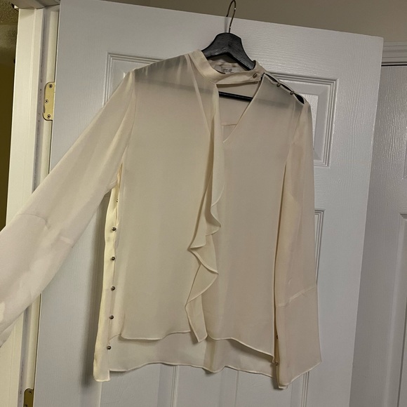 Derek Lam 10 Crosby Silk Blouse - Picture 3 of 10